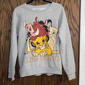 Disney Lion King Gray Sweatshirt